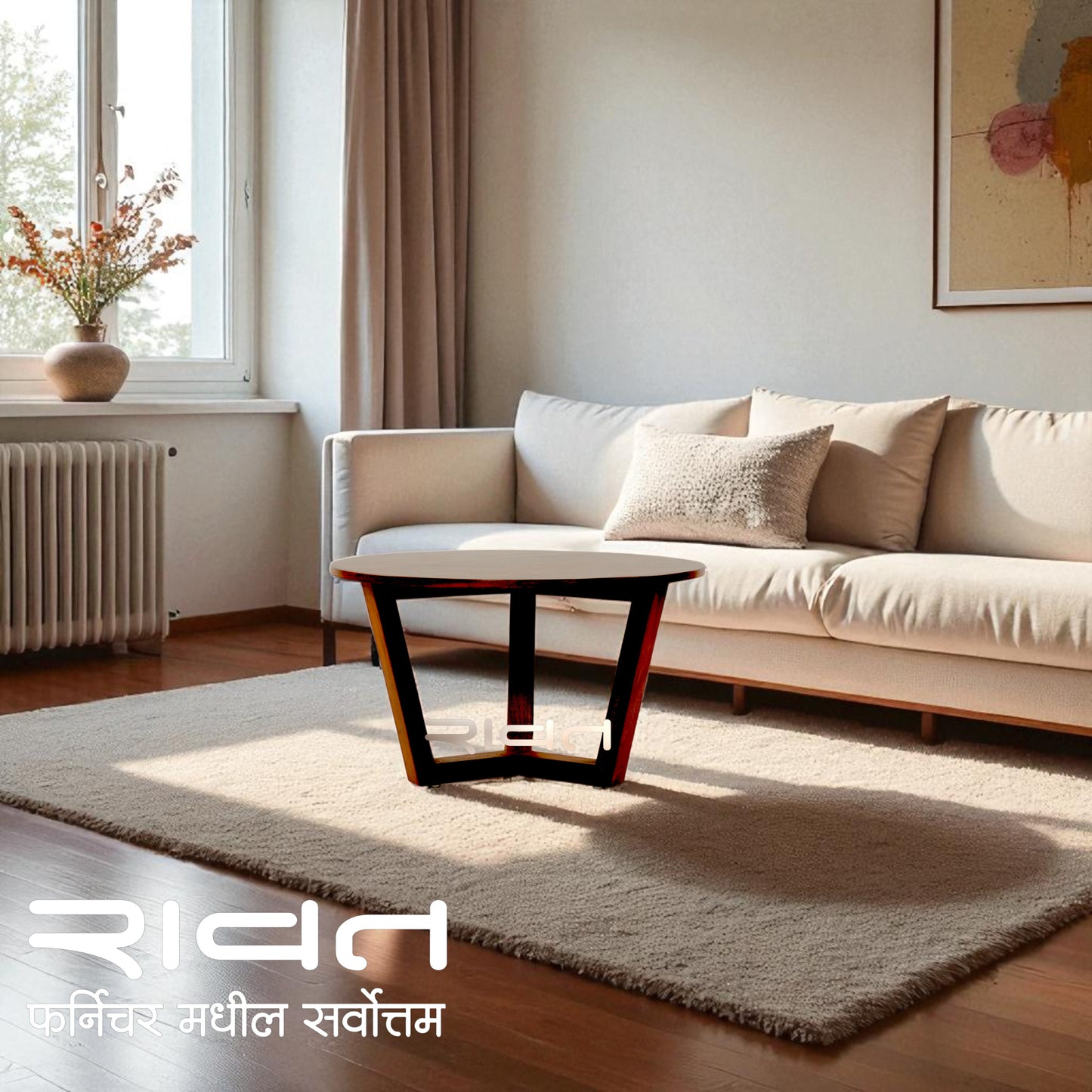 CENTER TABLE ROUND 1 RAWAT FURNITURE