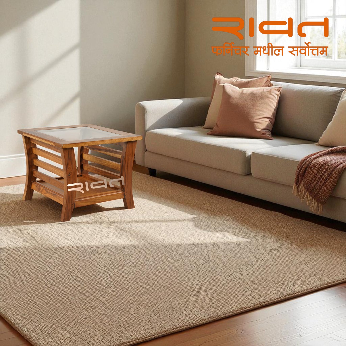 Side Table ST10 18x18 In RAWAT FURNITURE